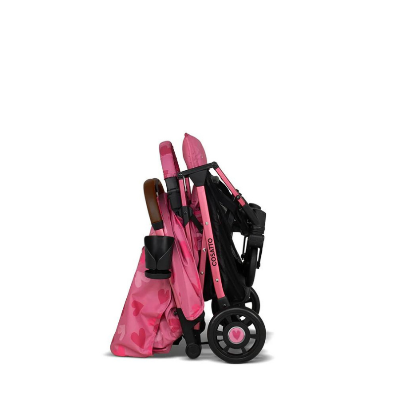 Carucior pentru copii Cosatto Woosh 4 Lighthearted 0-25 kg, Sistem Troller, Material Ecologic, Suport pahar, Husa de ploaie - 2
