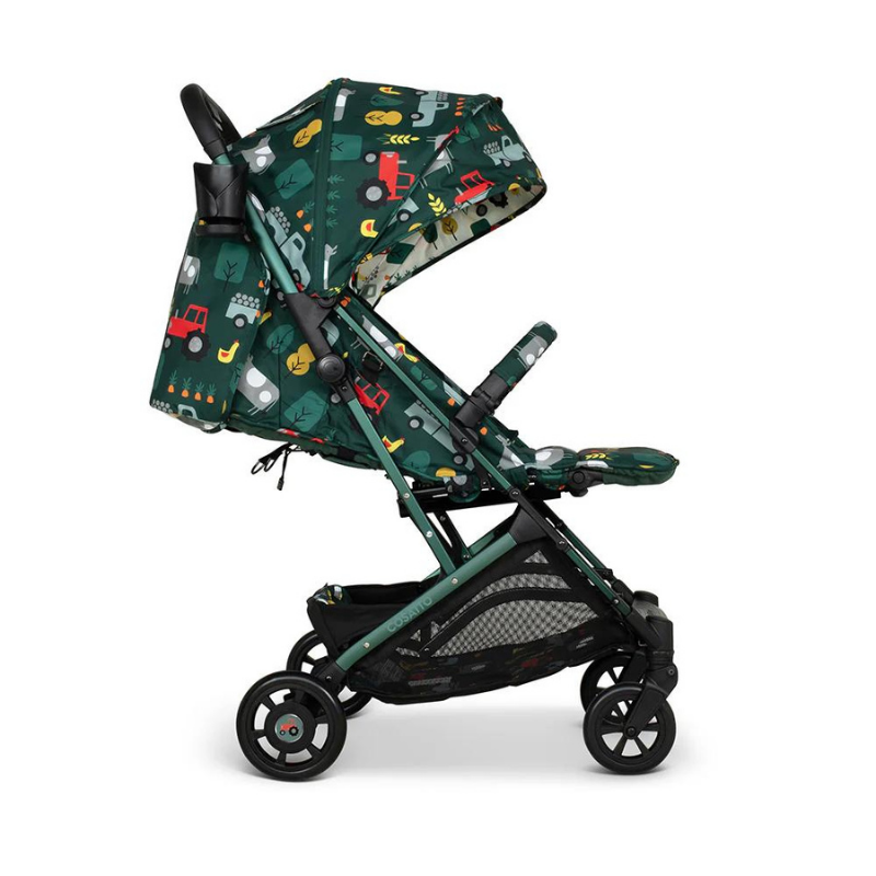 Carucior pentru copii Cosatto Woosh 4 Old Macdonald 0-25 kg, Sistem Troller, Material Ecologic, Suport pahar, Husa de ploaie - 4