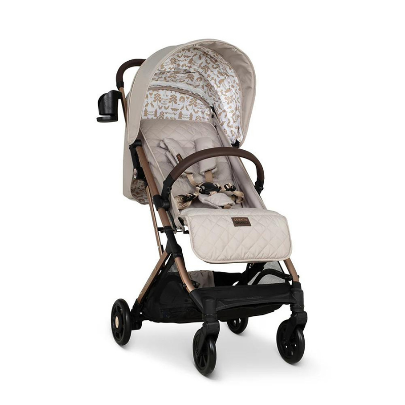 Carucior pentru copii Cosatto Woosh 4 Whisper 0-25 kg, Sistem Troller, Material Ecologic, Suport pahar, Husa de ploaie - 5