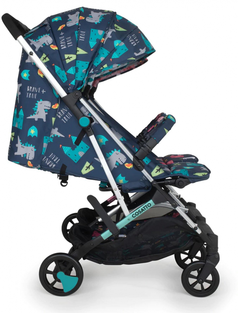 Carucior pentru gemeni Cosatto Woosh Double Fairy Tale 0-22 kg cu husa de ploaie - 1