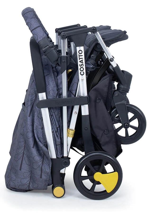 Carucior pentru gemeni Cosatto Woosh Double Fika Forest 0-22 kg cu husa de ploaie