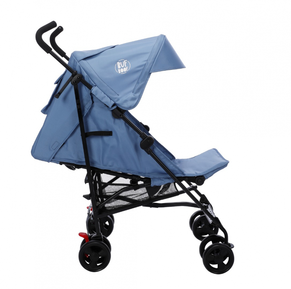 Carucior pentru copii Buf Boof sport S120 albastru cu spatar reglabil - 4