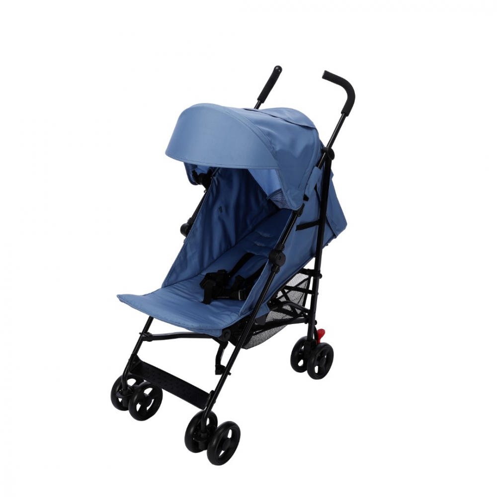 Carucior pentru copii Buf Boof sport S120 albastru cu spatar reglabil - 6