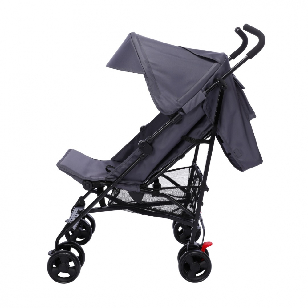 Carucior pentru copii Buf Boof sport S120 gri cu spatar reglabil - 1