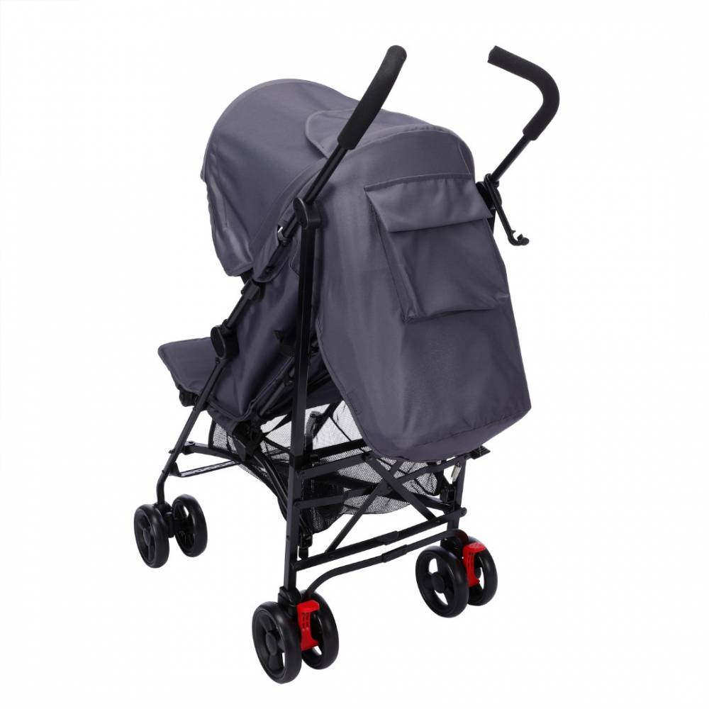 Carucior pentru copii Buf Boof sport S120 gri cu spatar reglabil - 3