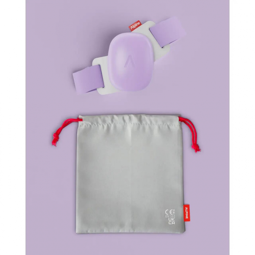 Casti antifonice pentru bebelusi si copii pana la 4 ani ofera protectie auditiva ALPINE Muffy Baby Dawn Purple ALP29765 - 1 | YEO