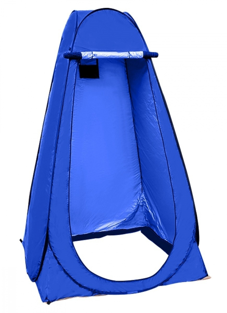 Cort plaja multifunctional, husa inclusa, maner transport, fermoar inchidere, impermeabil, 1,8kg, 190 x 110cm, albastru - 1 | YEO