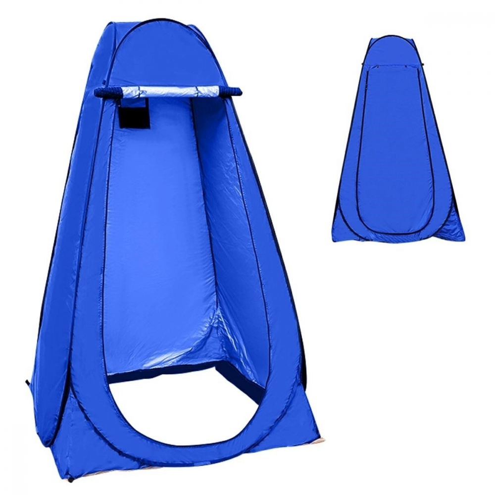 Cort plaja multifunctional, husa inclusa, maner transport, fermoar inchidere, impermeabil, 1,8kg, 190 x 110cm, albastru