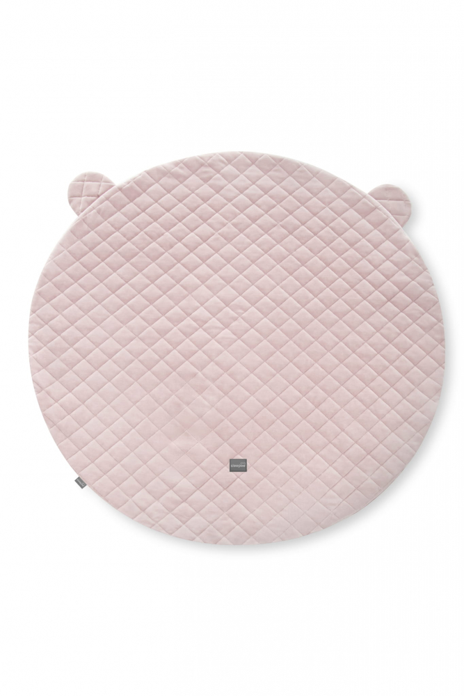 Covor pentru joaca cu urechi Catifea Royal Baby Pink