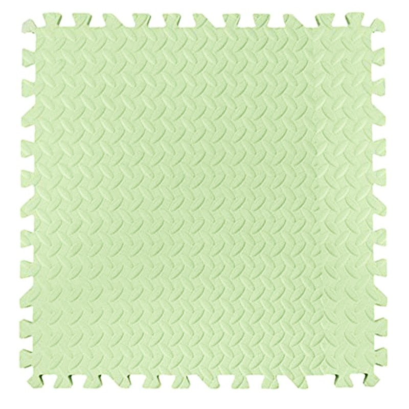 Covoras puzzle xl, 60x60 cm, grosime 2 cm, spuma eva, 2 piese culoare verde