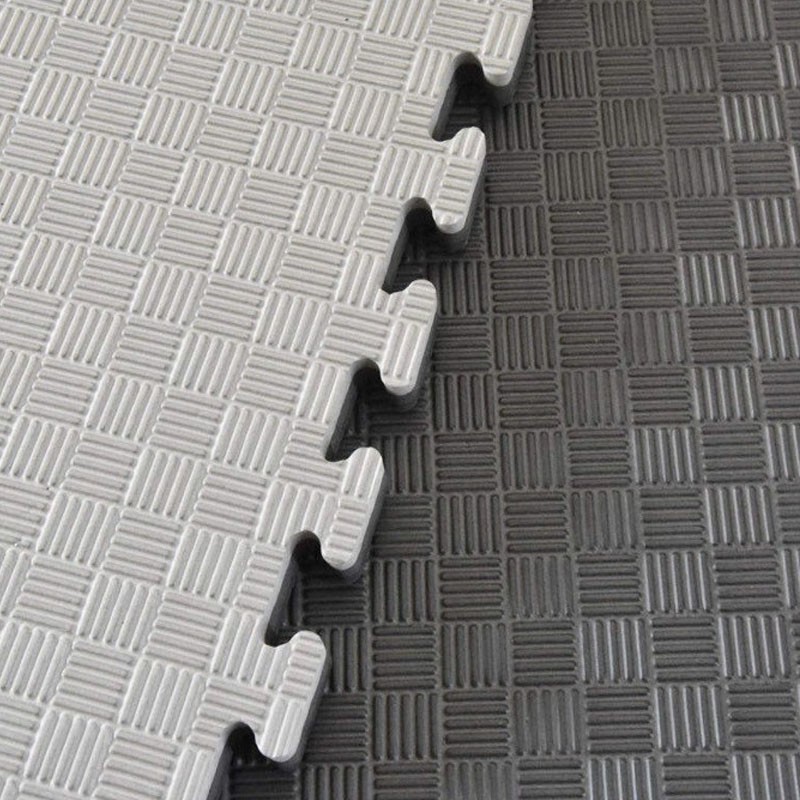 Covoras tip puzzle xxl, spuma eva, 100x100 cm, grosime 2 cm, antiderapant, bicolor culoare produs negrugri - 1
