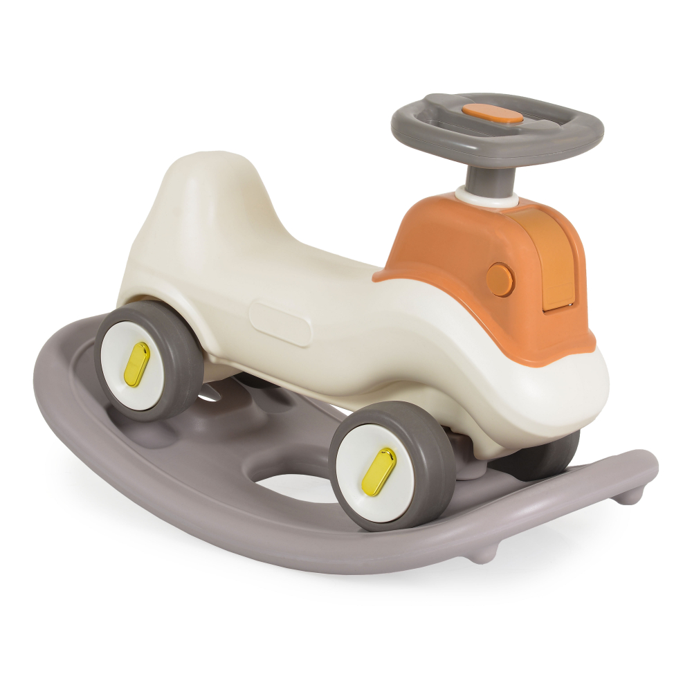Excavator Ride On fara pedale Moni Bumpy 3in1 cu cupa mobila,Volan, Functie balansoar cu baza detasabila, Greutate maxim suportata 25 kg, Dimensiune 70x30x53 cm - 1 | YEO