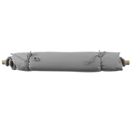 Hamac de gradina, Gardlov, design ergonomic tip scaun brazilian, cu 2 perne incluse, sarcina maxima 120 kg, Gri - 6 | YEO