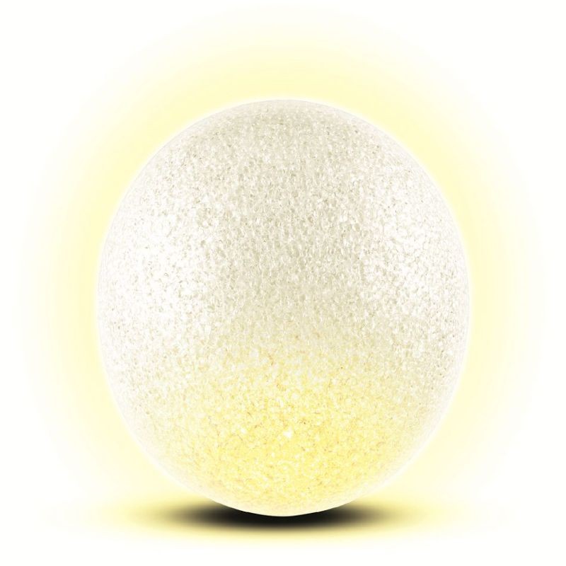 Glob luminos pentru decor, 2 led-uri cu lumina calda, 15 cm, alimentare baterii - 3