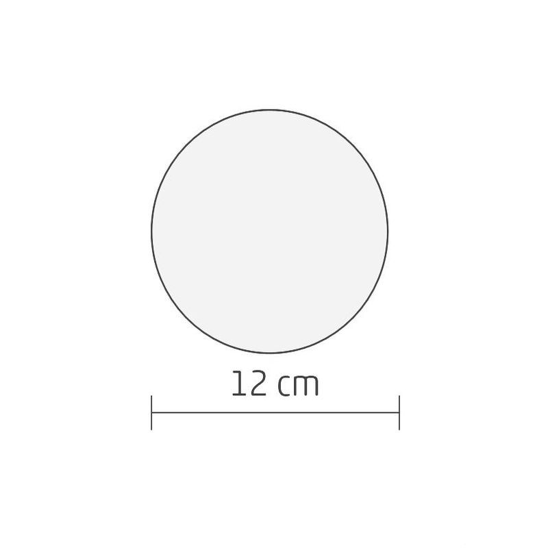 Glob luminos pentru decor, 2 led-uri cu lumina calda, 15 cm, alimentare baterii - 2