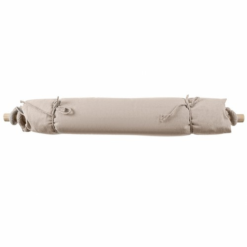 Hamac de gradina, Gardlov, design ergonomic tip scaun brazilian, cu 2 perne incluse, sarcina maxima 120 kg, Bej - 5