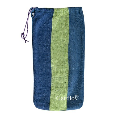 Hamac dublu cu suport metalic, multicolor, 200x150 cm, greutate maxima 200 kg, husa depozitare inclusa - 1 | YEO