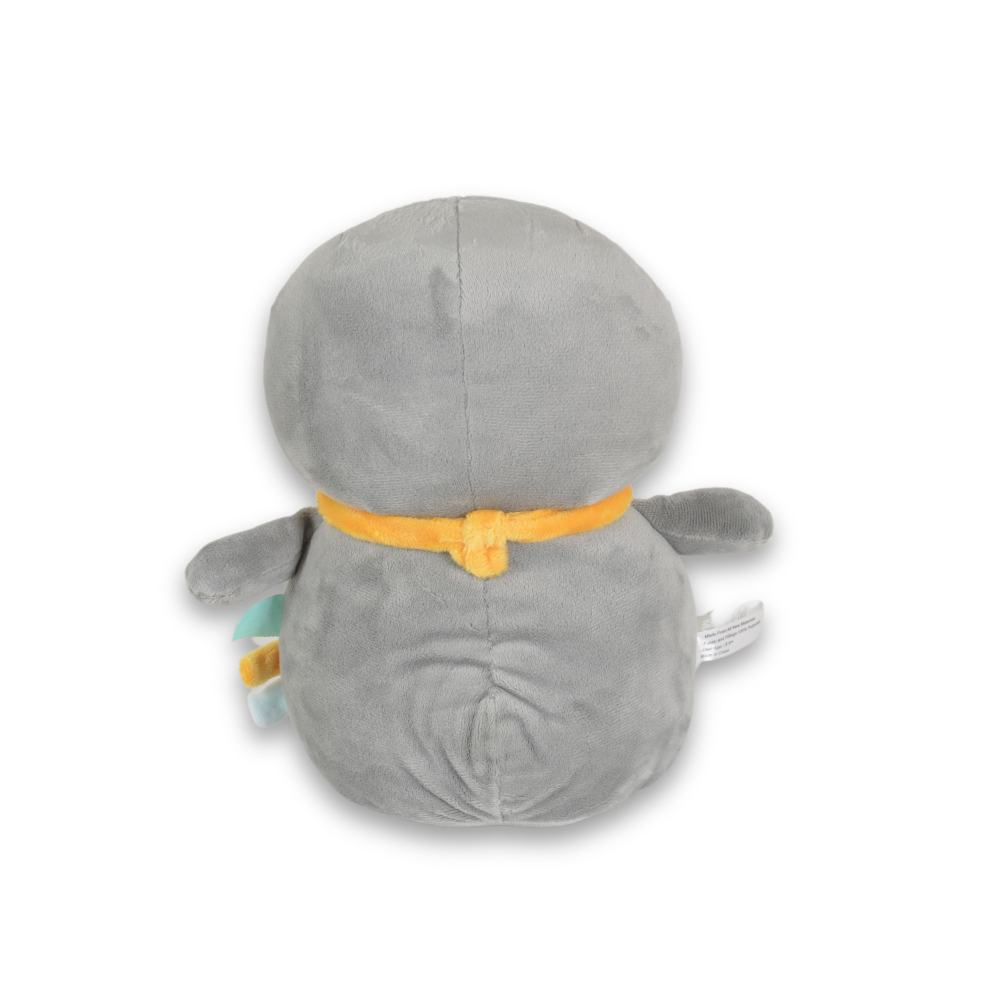 Lampa de veghe pentru camera copii Moni Snuggly Penguin cu sunete albe,10 melodii linistitoare si sunete ale naturii,Volum reglabil,Oprire automata dupa 20 minute,Material plus moale,Proiector detasabil utilizare individuala - 1 | YEO