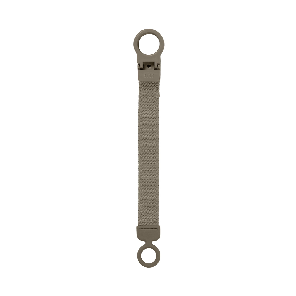 Lantisor Bibs clip Loop pentru suzeta Dark Oak