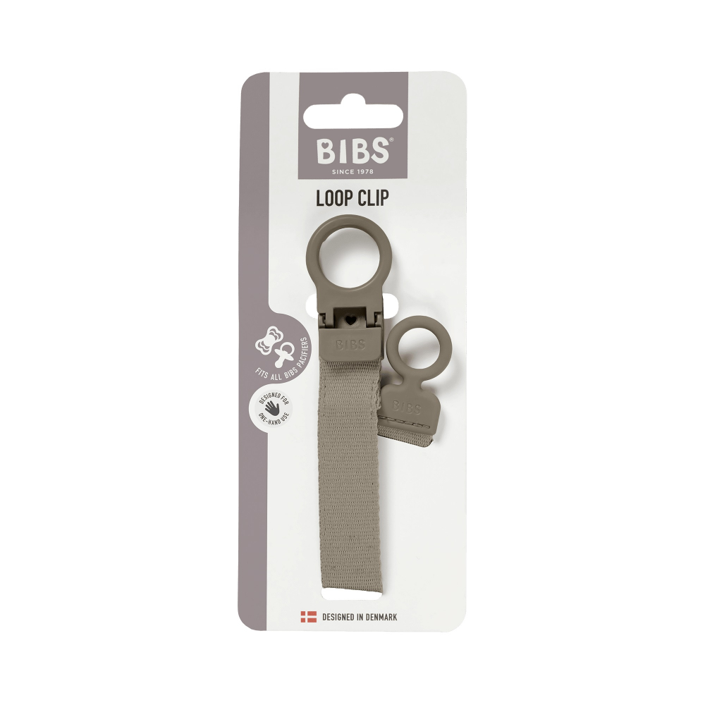 Lantisor Bibs clip Loop pentru suzeta Dark Oak - 3 | YEO