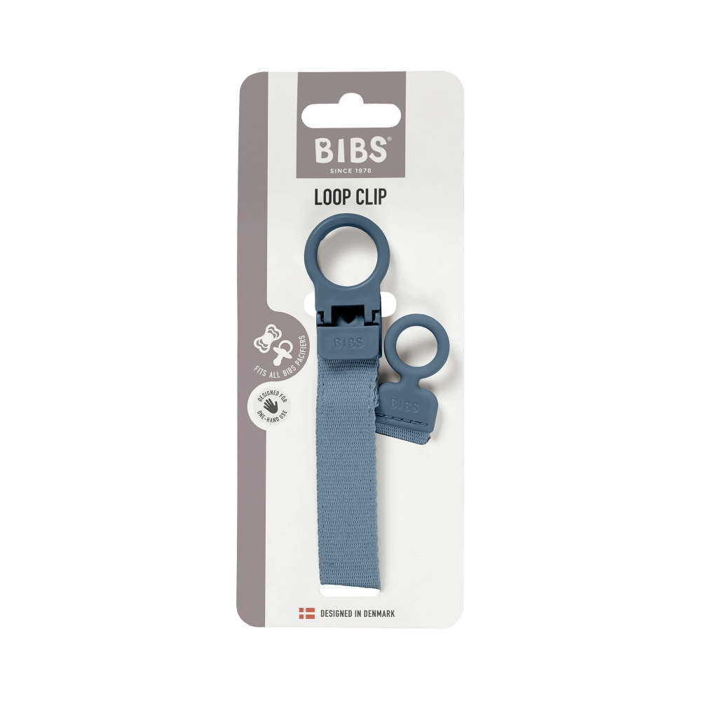 Lantisor Bibs clip Loop pentru suzeta Petrol - 3 | YEO