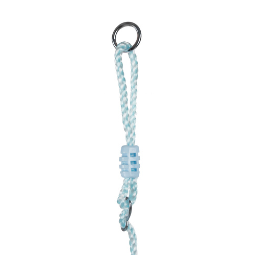 Leagan pentru copii, Kruzzel, constructie robusta cu franghii puternice, lungime reglabila 105-175cm, asamblare rapida, sarcina maxima 50 kg, Blue - 3 | YEO
