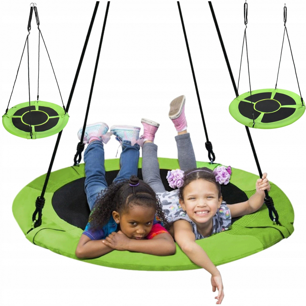 Leagan tip cuib de barza, diametru 100 cm, maxim 120 kg, ajustabil pe inaltime, protectie uv