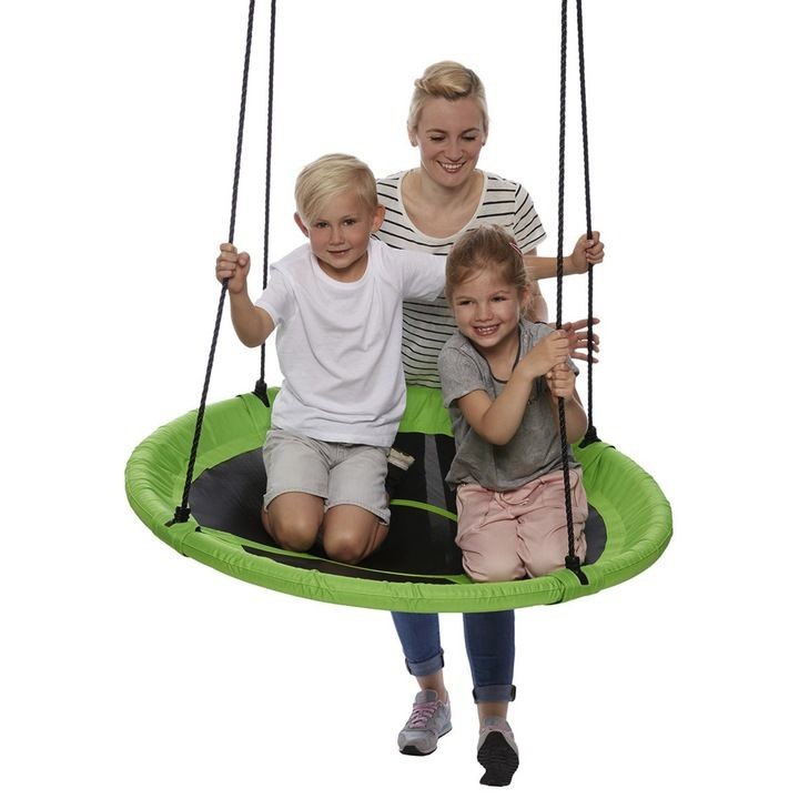 Leagan tip cuib de barza, diametru 100 cm, maxim 120 kg, ajustabil pe inaltime, protectie uv - 2 | YEO