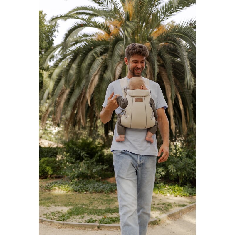 Marsupiu bebe, Jane, Dual, Ergonomic, De la nastere pana la 15 Kg, Shadow - 2 | YEO