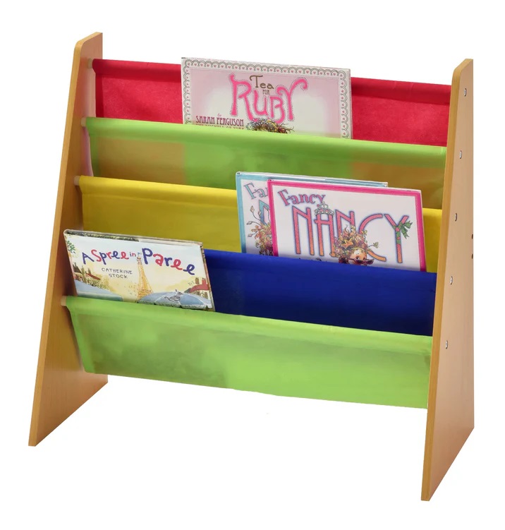 Organizator copii Ginger Home Multicolor cu rafturi pentru carti si reviste,62,7x28x60 cm - 6