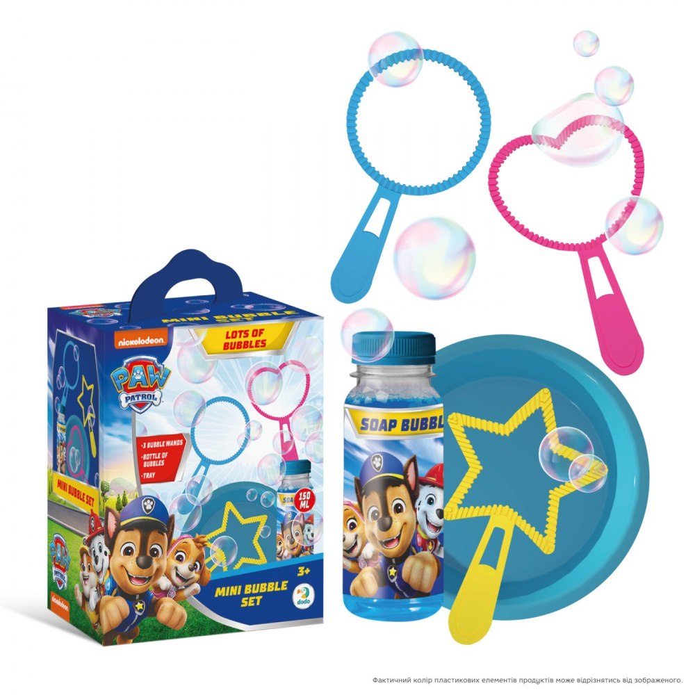 Set mini baloane de sapun Patrula Catelusilor 150 ml - 3