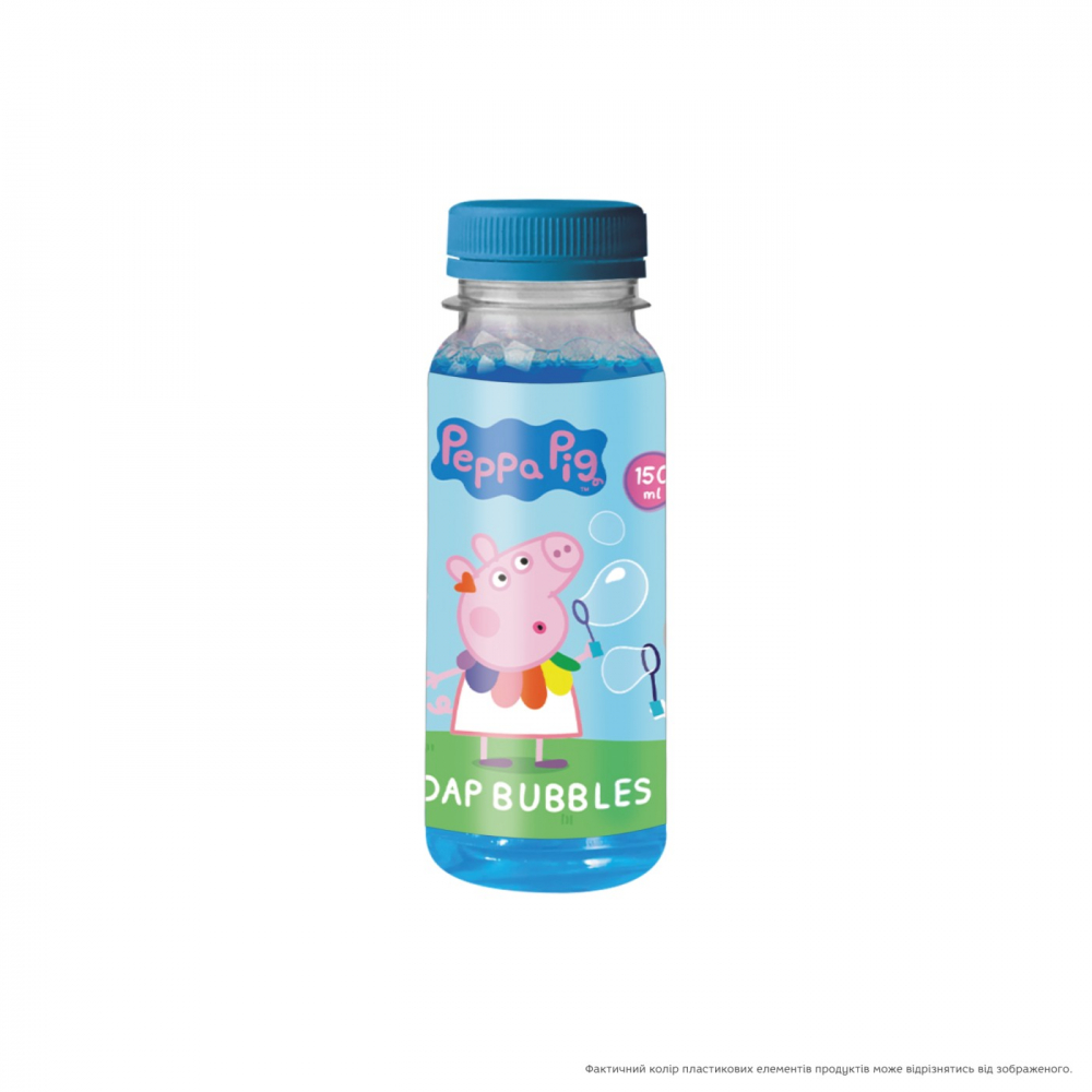 Set mini baloane de sapun Peppa Pig 150 ml - 2