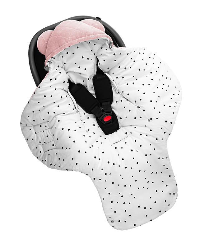 Paturica universala pentru scoica auto bumbaccatifea Royal Baby Pink Sleepee 3 tog