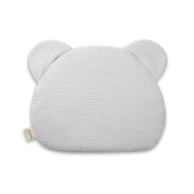 Perna din bumbac cu urechi Muselina Gri Sleepee - 1 | YEO