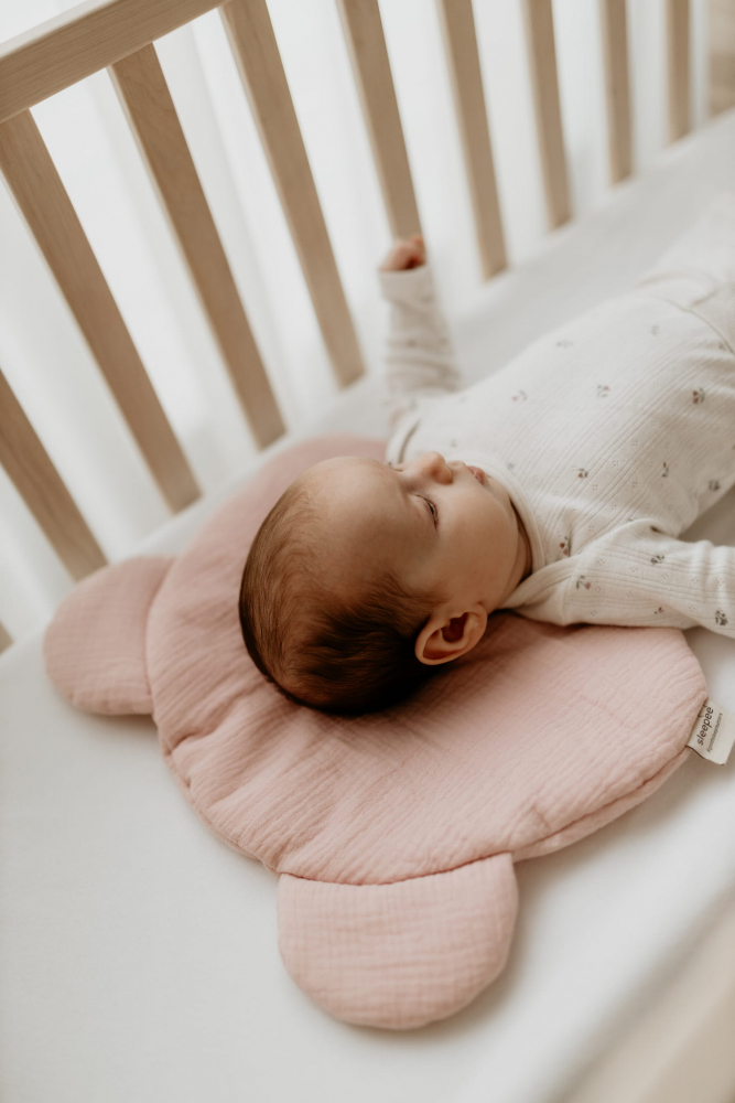 Perna din bumbac cu urechi Muselina Rose Sleepee - 1 | YEO
