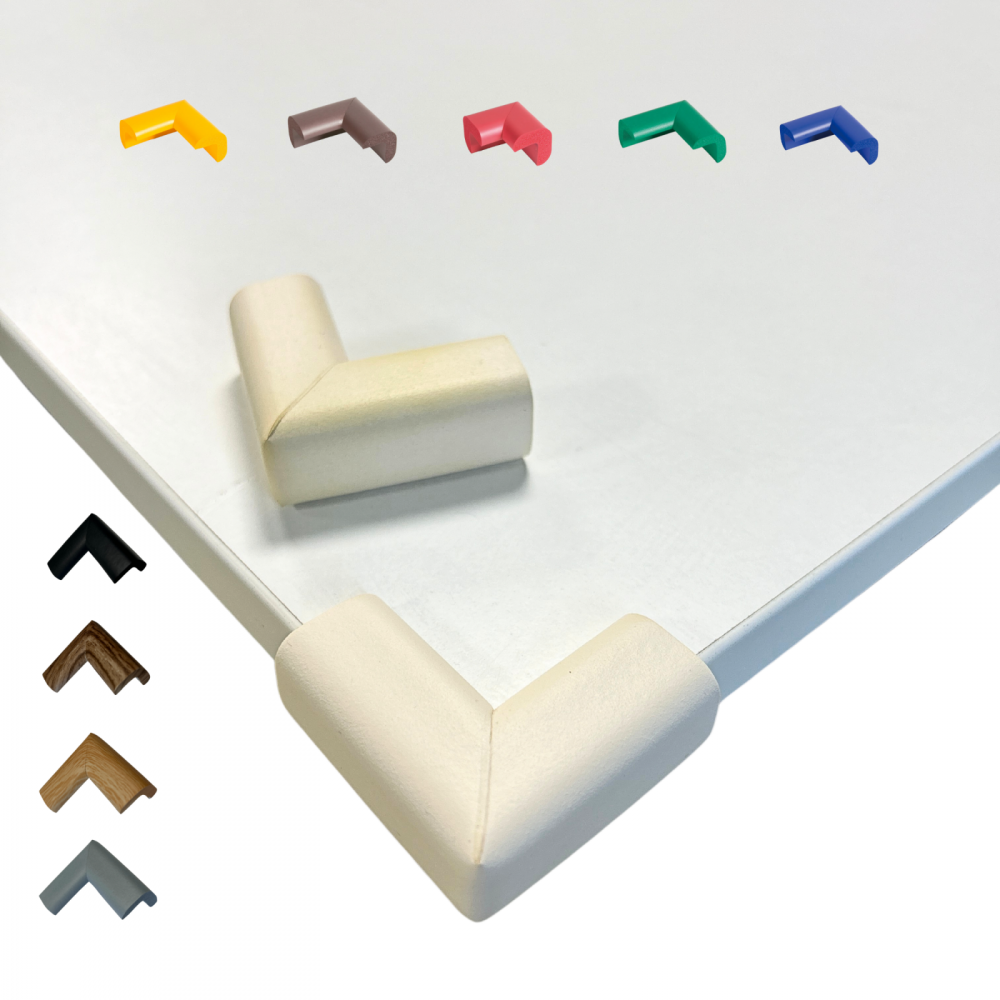 Protectie colturi Car Boy Safety 18x37x15x4mm Crem - 2 | YEO