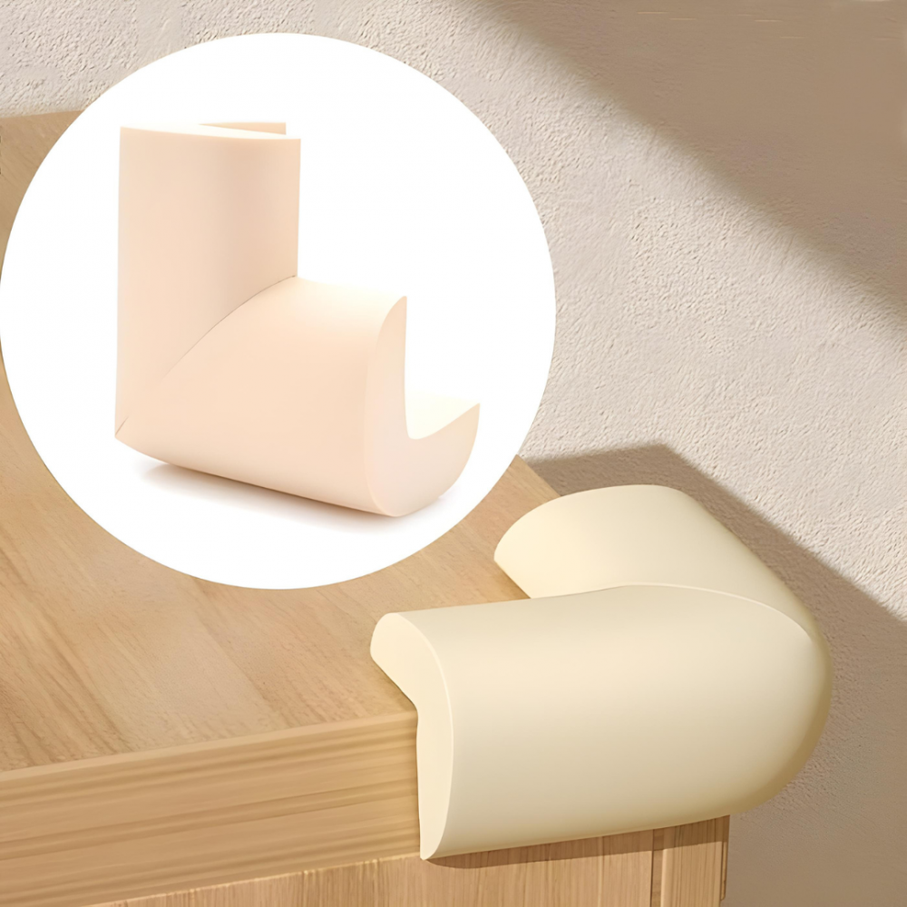 Protectie colturi Car Boy Safety 18x37x15x4mm Crem - 3 | YEO