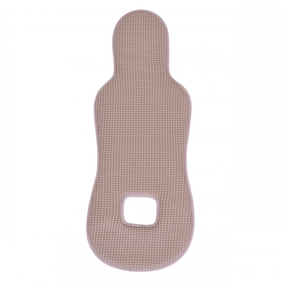 Protectie antitranspiratie Cangaroo AirLuxe Pink pentru scaun auto copii grupa 40-87 cm, material 3D special, reduce transpiratia - 3