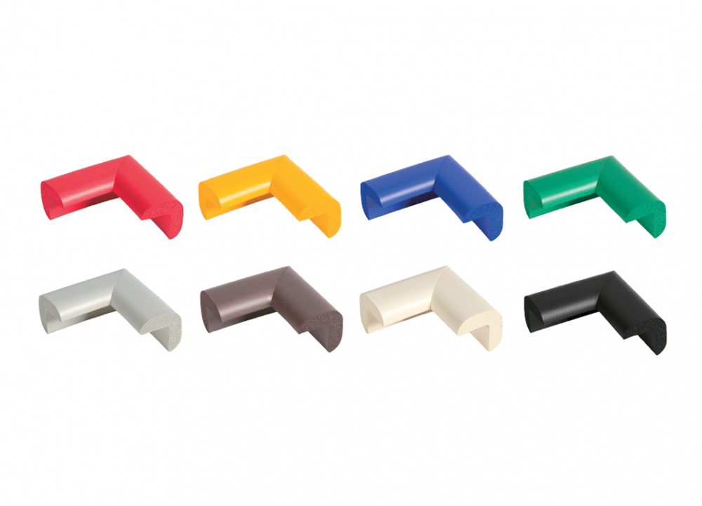 Protectie colturi Car Boy Safety 24x50x22x6mm Gri Deschis - 2 | YEO