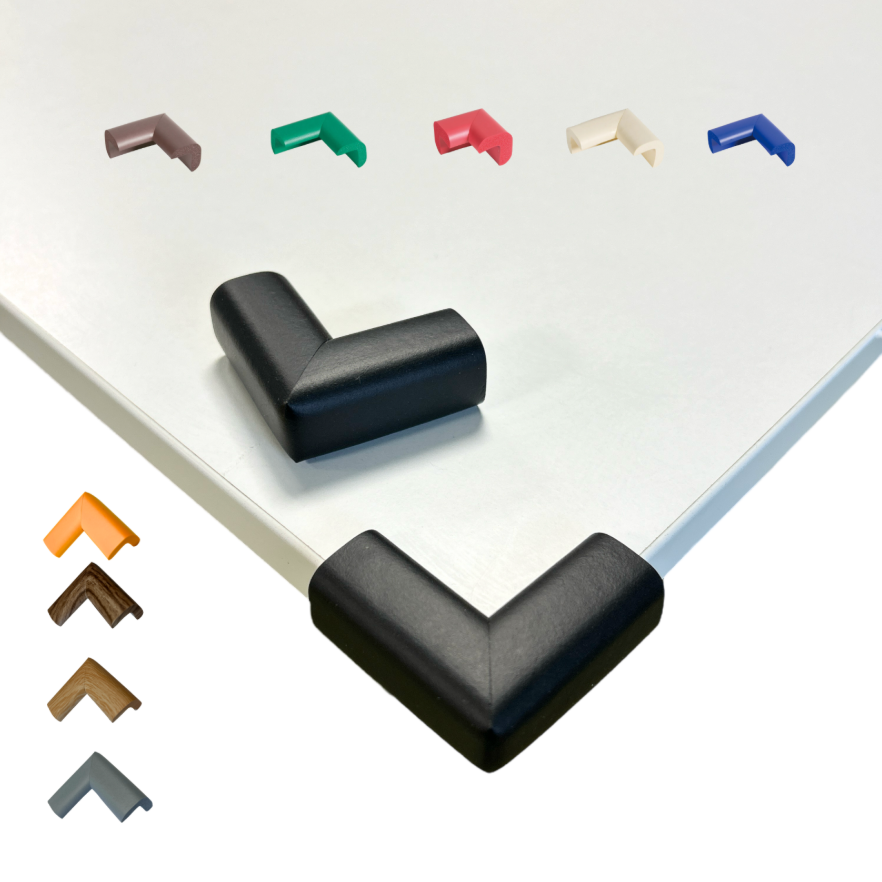 Protectie colturi Car Boy Safety 24x50x22x6mm Negru - 2 | YEO