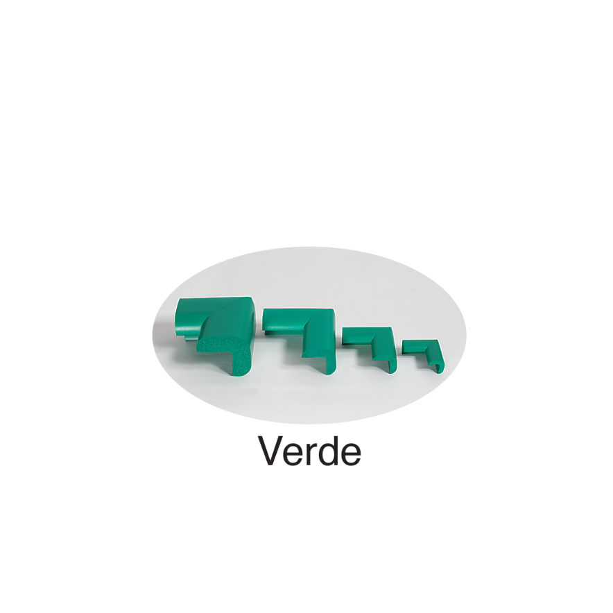 Protectie colturi Car Boy Safety 24x50x22x6mm Verde - 2 | YEO