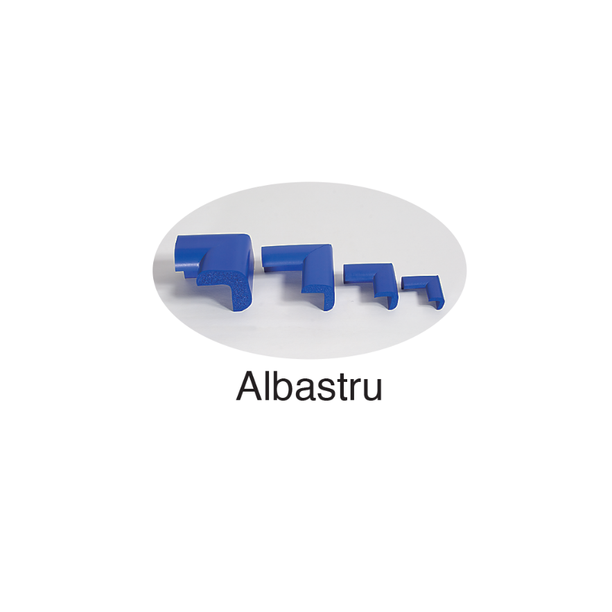 Protectie colturi Car Boy Safety 37x70x31x9mm Albastru - 1 | YEO