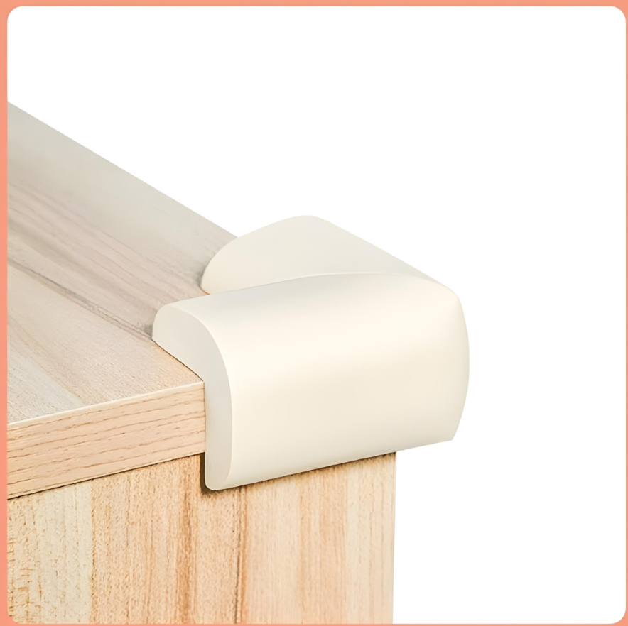 Protectie colturi Car Boy Safety 37x70x31x9mm Crem