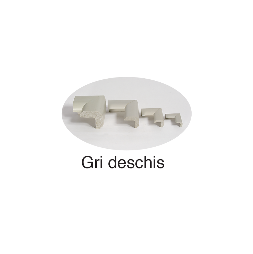 Protectie colturi Car Boy Safety 37x70x31x9mm Gri Deschis - 1 | YEO