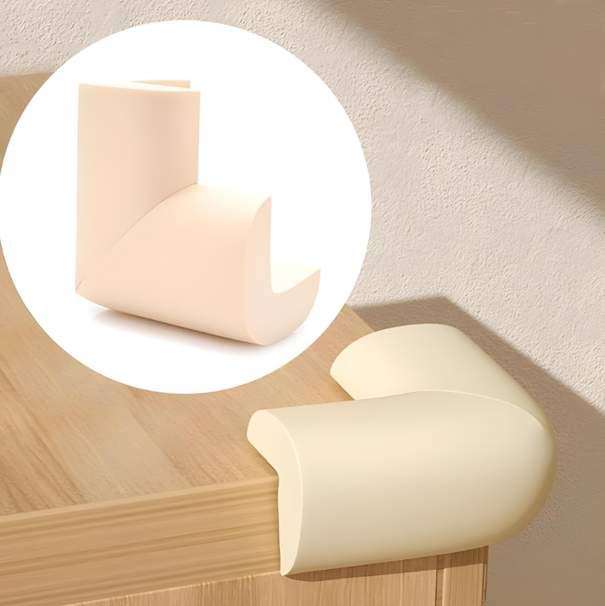Protectie colturi Car Boy Safety 55x70x48x18mm Crem
