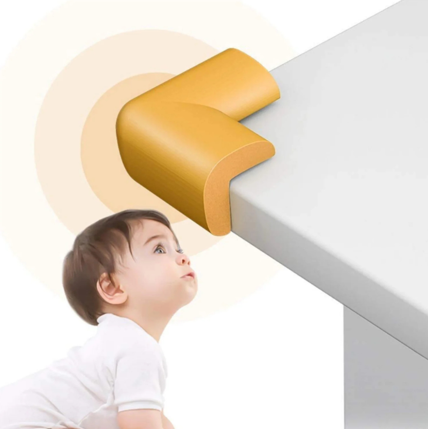 Protectie colturi Car Boy Safety 55x70x48x18mm Galben - 1 | YEO