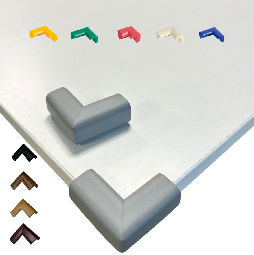 Protectie colturi Car Boy Safety 55x70x48x18mm Gri Deschis - 2 | YEO