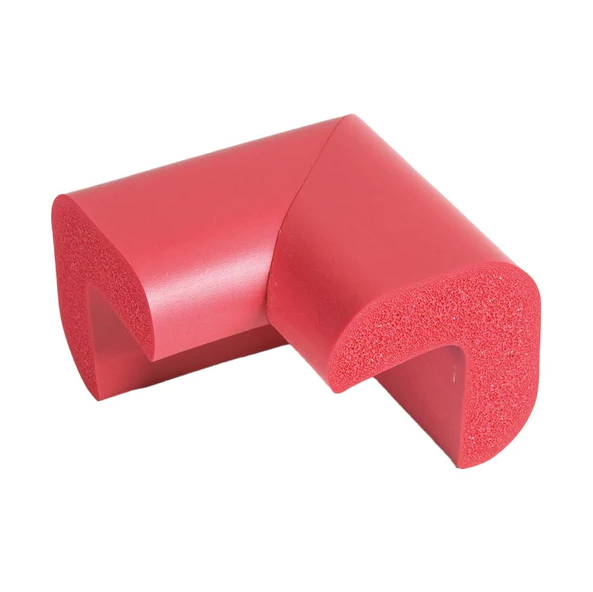 Protectie colturi Car Boy Safety 55x70x48x18mm Rosu
