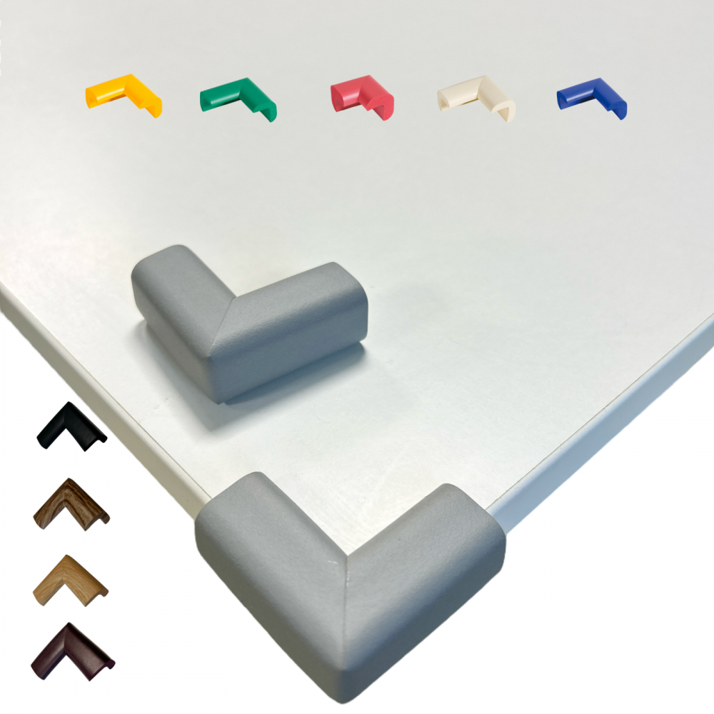 Protectie colturi Car Boy Safety 18x37x15x4mm Gri Deschis - 2 | YEO