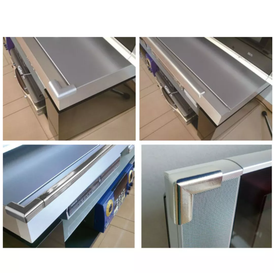 Protectie colturi mobila argintiu metalizat 24x50x22x6mm - 1 | YEO